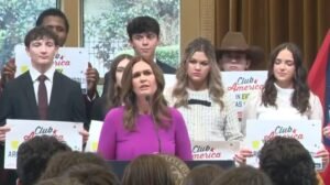 Arkansas Governor Partners with Turning Point USA to Expand ‘Club America’ in Schools