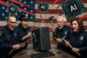 Democrat Insiders and Global Sponsors Plot to Control or Kill American AI Leadership
