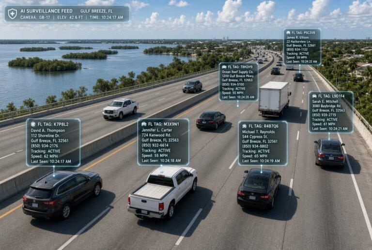 Pensacola’s Surveillance Network: From Traffic Cameras to Always-On Tracking